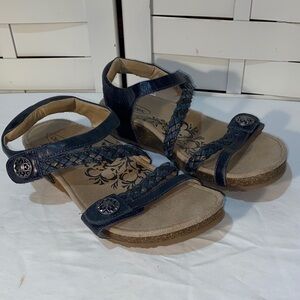 Aetrex Jillian Women’s Braided Sandals Size 7